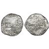 Image 1 : Potosi, Bolivia, cob 8 reales, 1619T, Grade 1.