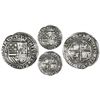 Image 1 : Potosi, Bolivia, cob 4 reales, Philip II, assayer L/L/B (2nd period), Grade 1, rare, ex-Atocha Resea