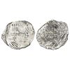 Image 1 : Potosi, Bolivia, cob 8 reales, Philip III, assayer not visible, Grade 3.