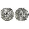 Image 1 : Potosi, Bolivia, cob 8 reales, 1652E transitional Type IV/A.