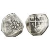 Image 1 : Mexico City, Mexico, cob 8 reales, Philip V, assayer not visible (ca. 1730).