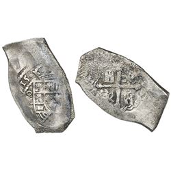 Mexico City, Mexico, cob 8 reales, 1715J, ex-1715 Fleet, ex-Lozano.