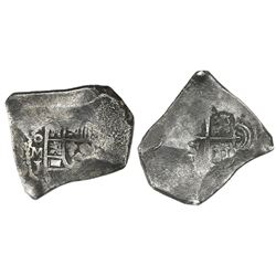 Mexico City, Mexico, cob 8 reales, Philip V, assayer J, ex-1715 Fleet, ex-Kip Wagner.