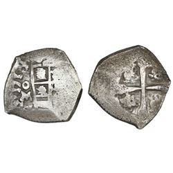 Mexico City, Mexico, cob 1 real, 1714J, ex-1715 Fleet.