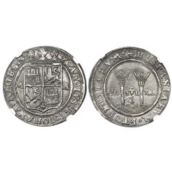 Mexico City, Mexico, 4 reales, Charles-Joanna, "Late Series," assayer A to right, mintmark M to left