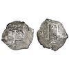 Image 1 : Potosi, Bolivia, cob 2 reales, 1702Y.