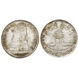 Potosi, Bolivia, 2 soles, 1830JL, NGC MS 62.