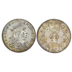 Naples & Sicily (Italian States), tari (20 grana), Charles II of Spain, 1699IM-AGA, NGC MS 62, fines