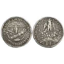 Tlalpujahua, Mexico (Supreme National Congress), cast 8 reales, Ferdinand VII, 1811, rare, ex-Murias