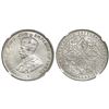 Image 1 : Straits Settlements (under Great Britain), silver 1 dollar, George V, 1920, NGC MS 62.