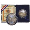 Image 1 : Havana, Cuba, large silver medal, Palacio de los Capitanes Generales 200th anniversary, 1976, with o