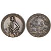 Image 1 : Great Britain, small copper-alloy Admiral Vernon medal, 1739, Porto Bello, Vernon alone, ex-Adams.