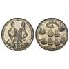 Image 1 : Great Britain, copper-alloy Admiral Vernon medal, 1739, Porto Bello, Vernon and Brown, ex-Betts, ex-