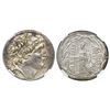 Image 1 : Seleucid Kingdom, AR tetradrachm, Antiochus VII, 138-129 BC, posthumous issue of the Kingdom of Capp