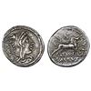 Image 1 : Roman Republic, AR denarius, L. Thorius Balbus, 105 BC, Rome mint.
