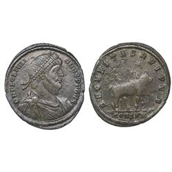 Roman Empire, AE maiorina, Julian II, 361-363 AD, Constantinopolis.