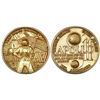 Image 1 : USA (struck by L.G. Balfour & Co), 18 karat gold medal, 1969, Apollo 11, 27.94 grams, NGC MS 66.