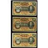 Image 8 : Lot of eighteen Bogota, Colombia, Banco Nacional, 1 pesos, 4-3-1895, complete series letter set.
