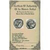 Image 2 : Attica, Athens, AR tetradrachm, 454-404 BC, mounted owl-side out in twisted-wire silver bezel with 1