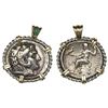 Image 1 : Kingdom of Macedon, AR tetradrachm, Alexander III (the Great), 336-323 BC, aligned axis, mounted hea