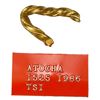 Image 1 : Twisted-gold link from a money chain, ex-Atocha (1622).