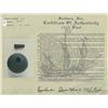 Image 2 : Iron hand grenade with original wooden fuse-plug, professionally conserved, ex-1715 Fleet.