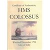 Image 2 : Small silver spoon, intact, ex-HMS Colossus (1798), rare provenance.