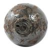 Image 1 : Civil War-period iron cannonball "twelve-pounder" grenade from Cold Harbor (Virginia), with Bormann 