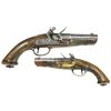 Image 1 : Late-1700s Dutch or French flintlock naval boarding pistol.