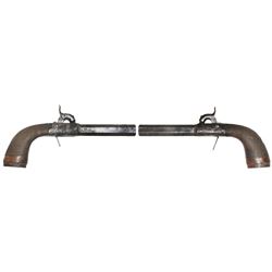 Circa-1840s European percussion  boot pistol. 
