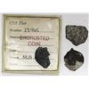 Image 1 : Lot of three silver-cob fragments, one with Fisher tag.