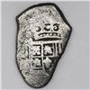 Image 1 : Mexico City, Mexico, cob 4 reales, Philip V, assayer not visible (ca. 1730).