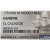 Image 3 : Mexico City, Mexico, pillar 1 real, Ferdinand VI, 1751M, NGC genuine / El Cazador.