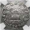 Image 2 : Mexico City, Mexico, pillar 1 real, Charles III, 1761M, plain cross above and below R and I, NGC gen