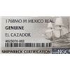 Image 3 : Mexico City, Mexico, pillar 1 real, Charles III, 1768M, broken o in mintmark, NGC genuine / El Cazad