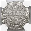 Image 1 : Mexico City, Mexico, pillar 1 real, Charles III, 1769M, NGC genuine / El Cazador.