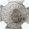 Image 1 : Mexico City, Mexico, pillar 1 real, Charles III, 1770M, NGC genuine / El Cazador.