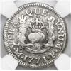 Image 2 : Mexico City, Mexico, pillar 1 real, Charles III, 1771F, NGC genuine / El Cazador.