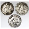 Image 2 : Date set of three Philippines (struck at the San Francisco Mint), pesos: 1907-S, 1908-S, and 1909-S.