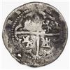Image 2 : Potosi, Bolivia, cob 2 reales, Philip II, assayer B (1st period).