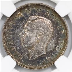 Canada, 50 cents, 1939, George VI, NGC MS 62.