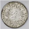 Image 2 : Bogota, Colombia (struck in London), silvered copper 1 decimo, 1848, with large castle countermark.