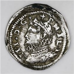 Messina, Sicily (Italian States), 3 tari, Philip III, 1609.