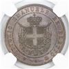 Image 1 : Tuscany (Italian States), bronze 5 centesimi, 1859, NGC MS 64 Brown.