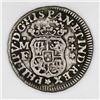 Image 1 : Mexico City, Mexico, pillar 1/2 real, Philip V, 1736MF, ex-Glendining.