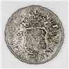 Image 1 : Mexico City, Mexico, pillar 1/2 real, Philip V, 1737MF.