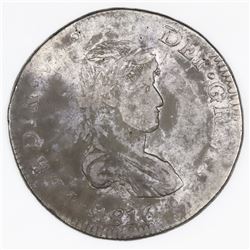 Durango, Mexico, bust 8 reales, Ferdinand VII, 1816MZ.