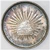 Image 1 : Mexico City, Mexico, 1 peso, 1898AM, original strike, PCGS UNC details / cleaned.