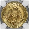 Image 1 : Durango, Mexico, brass 5 centavos, 1914, NGC MS 65.