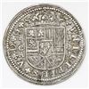 Image 1 : Cuenca, Spain, milled 2 reales "pistareen," Philip V, 1718JJ.